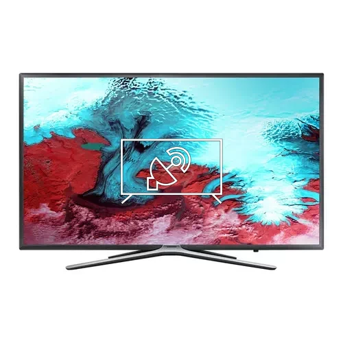 Search for channels on Samsung UE55K5500AW