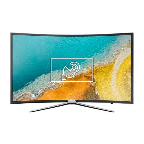 Search for channels on Samsung UE55K6300AW