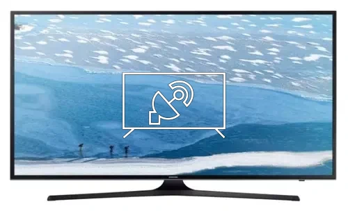 Rechercher des chaînes sur Samsung UE55KU6070UXZF