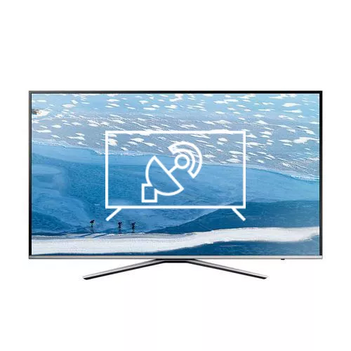 Search for channels on Samsung UE55KU6400S
