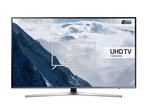 Rechercher des chaînes sur Samsung UE55KU6470UXXU