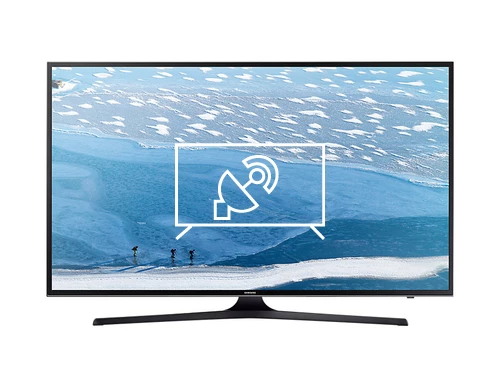 Search for channels on Samsung UE55KU7000UX