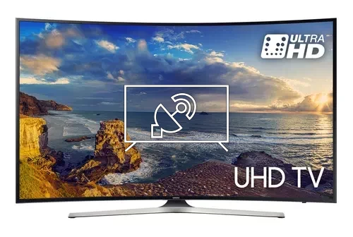 Search for channels on Samsung UE55MU6200W