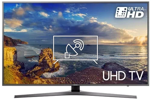 Rechercher des chaînes sur Samsung UE55MU6440