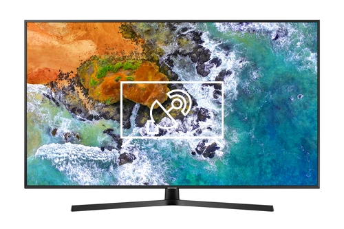 Search for channels on Samsung UE55NU7400U
