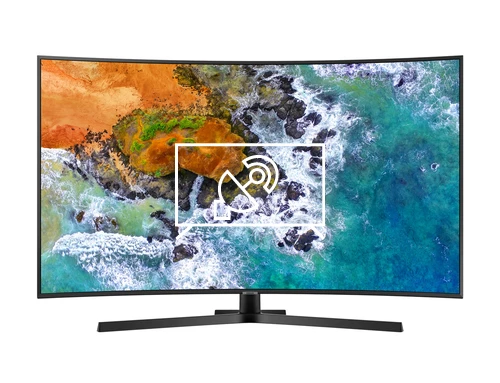 Search for channels on Samsung UE55NU7505U