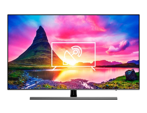 Search for channels on Samsung UE55NU8075T