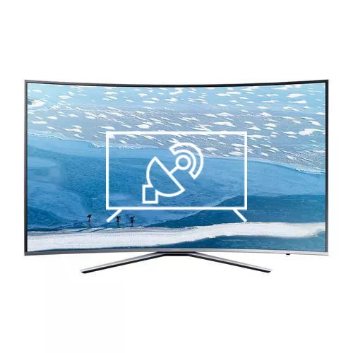 Search for channels on Samsung UE65KU6500S