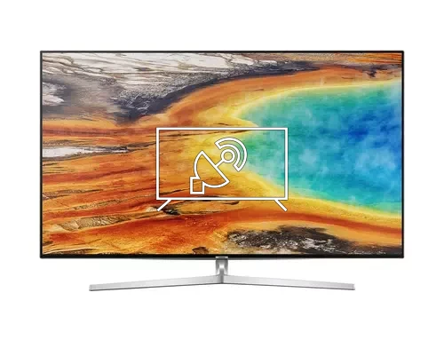 Search for channels on Samsung UE65MU8009T