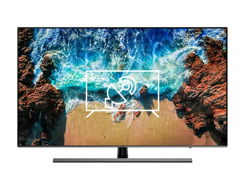 Search for channels on Samsung UE65NU8075T