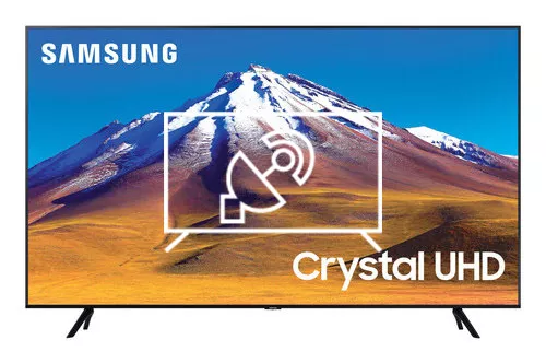 Search for channels on Samsung UE65TU7090S