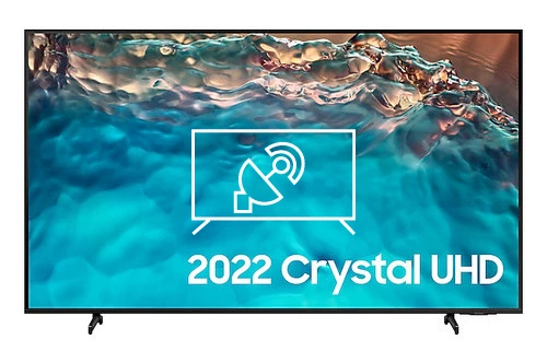 Search for channels on Samsung UE75BU8000