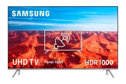 Search for channels on Samsung UE75MU7005T