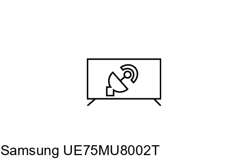 Buscar canales en Samsung UE75MU8002T