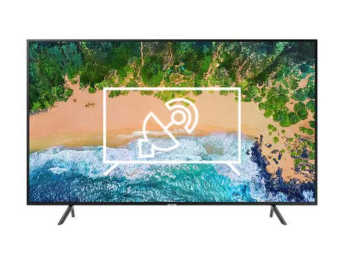 Search for channels on Samsung UE75NU7100U