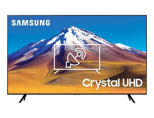 Search for channels on Samsung UE75TU7090S
