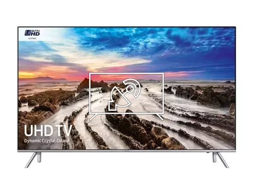 Search for channels on Samsung UE82MU7000T