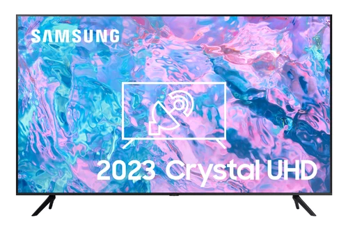 Rechercher des chaînes sur Samsung UE85CU7100KXXU