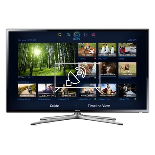 Search for channels on Samsung UN40F6300