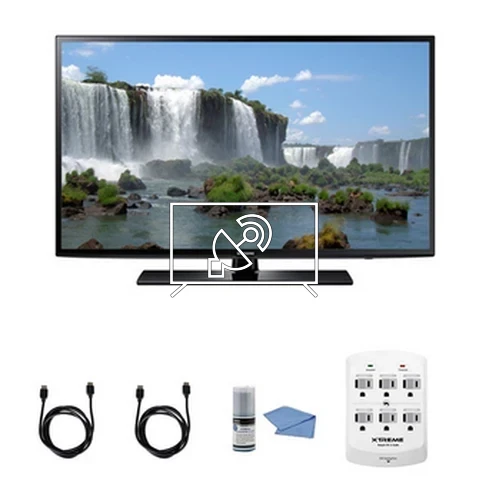 Search for channels on Samsung UN40J6200AF + Hookup Kit