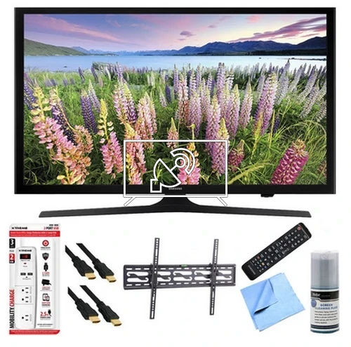 Syntonize Samsung UN48J5200AF + Tilt Mount & Hook-Up Bundle