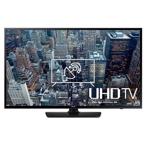 Search for channels on Samsung UN55JU6400F + Hookup Kit