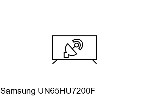 Rechercher des chaînes sur Samsung UN65HU7200F