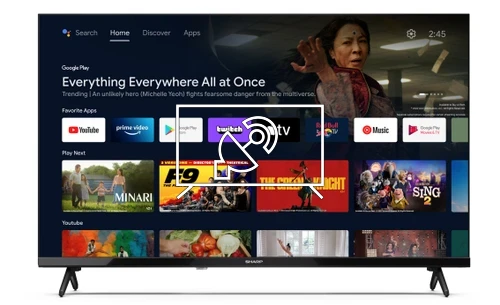 Search for channels on Sharp 32FH4EA