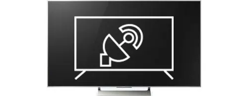 Search for channels on Sony KD-65X9000E/S