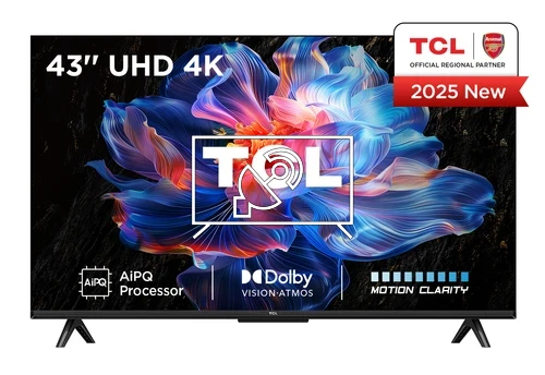 Buscar canales en TCL 43V6C-UK