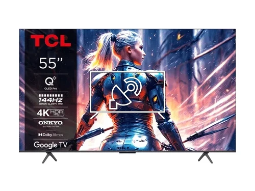 Search for channels on TCL 4K 144HZ QLED TV with Google TV and Game Master Pro 3.0