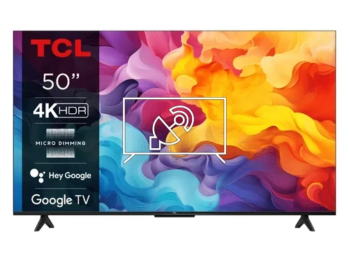 Search for channels on TCL 50V6B