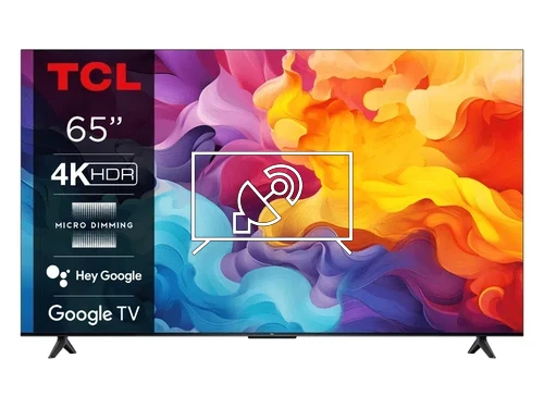 Search for channels on TCL 65V6B