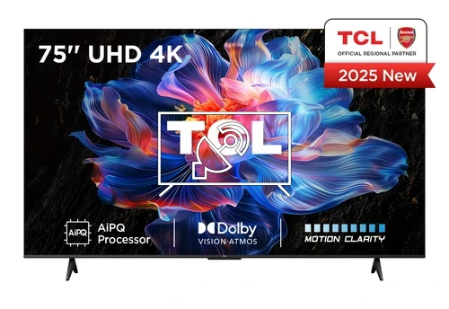 Search for channels on TCL 75V6C-UK