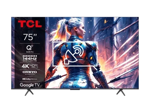 Search for channels on TCL TCL 4K 144HZ QLED TV with Google TV and Game Master Pro 3.0