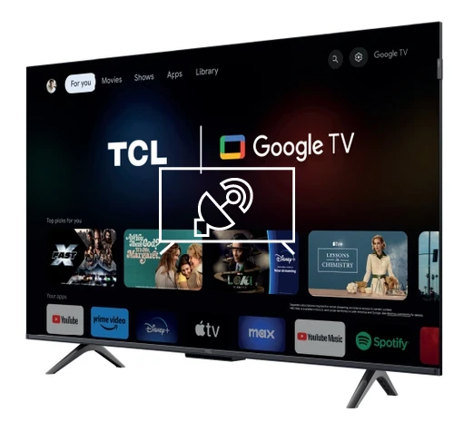 Buscar canales en TCL TCL 4K QLED TV with Google TV and Game Master 3.0