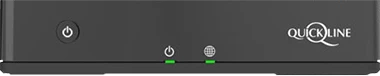 Connect to the internet Quickline TV UHD Box