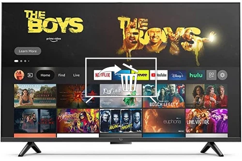 Uninstall apps on Amazon Fire TV Omni Series 43