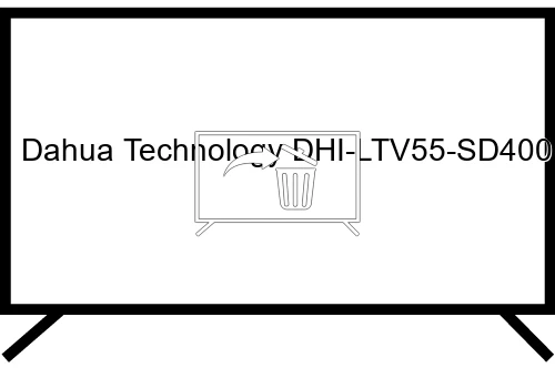 Desinstalar aplicaciones en Dahua Technology DHI-LTV55-SD400