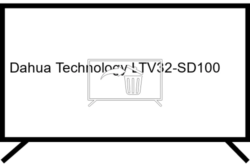 Desinstalar aplicaciones en Dahua Technology LTV32-SD100