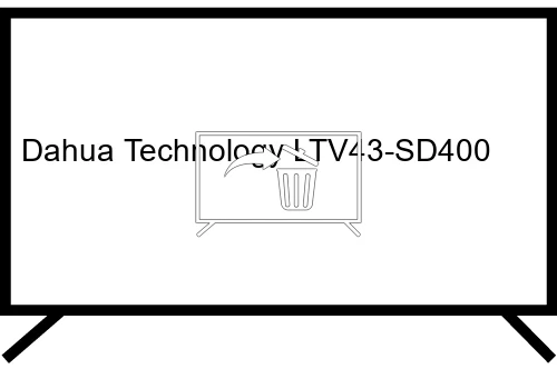 Desinstalar aplicaciones en Dahua Technology LTV43-SD400