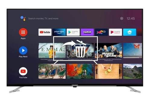 Desinstalar aplicaciones en Grundig 40GFF6950B