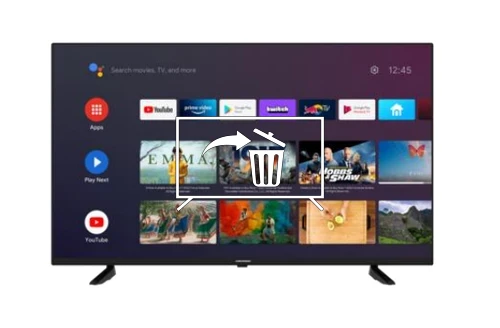 Désinstaller des applications sur Grundig 43 VCE 222
