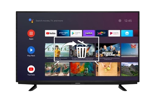 Uninstall apps on Grundig 43GGU7880B 43" 109 EKRAN 4K UHD SMART LED TV