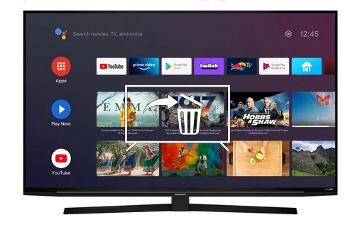 Uninstall apps on Grundig 55GFU8960