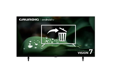 Desinstalar aplicaciones en Grundig Vision 7