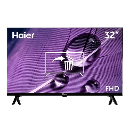 Uninstall apps on Haier 32 Smart TV S1