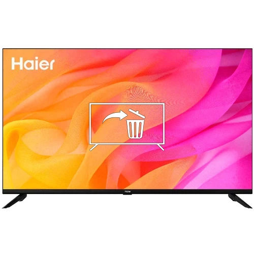 Desinstalar aplicaciones a Haier 43 Smart TV DX2