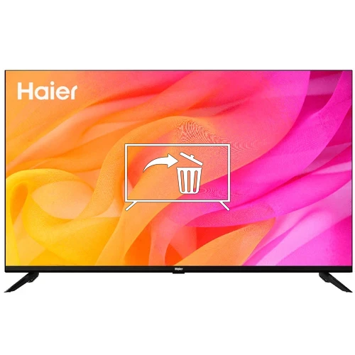 Desinstalar aplicaciones a Haier 50 Smart TV DX2