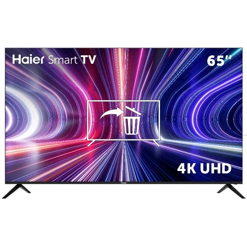 Desinstalar aplicaciones a Haier 65 Smart TV K6